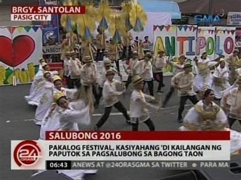 24Oras: Pakalog Festival, kasiyahang 'di kailangan ng paputok sa .